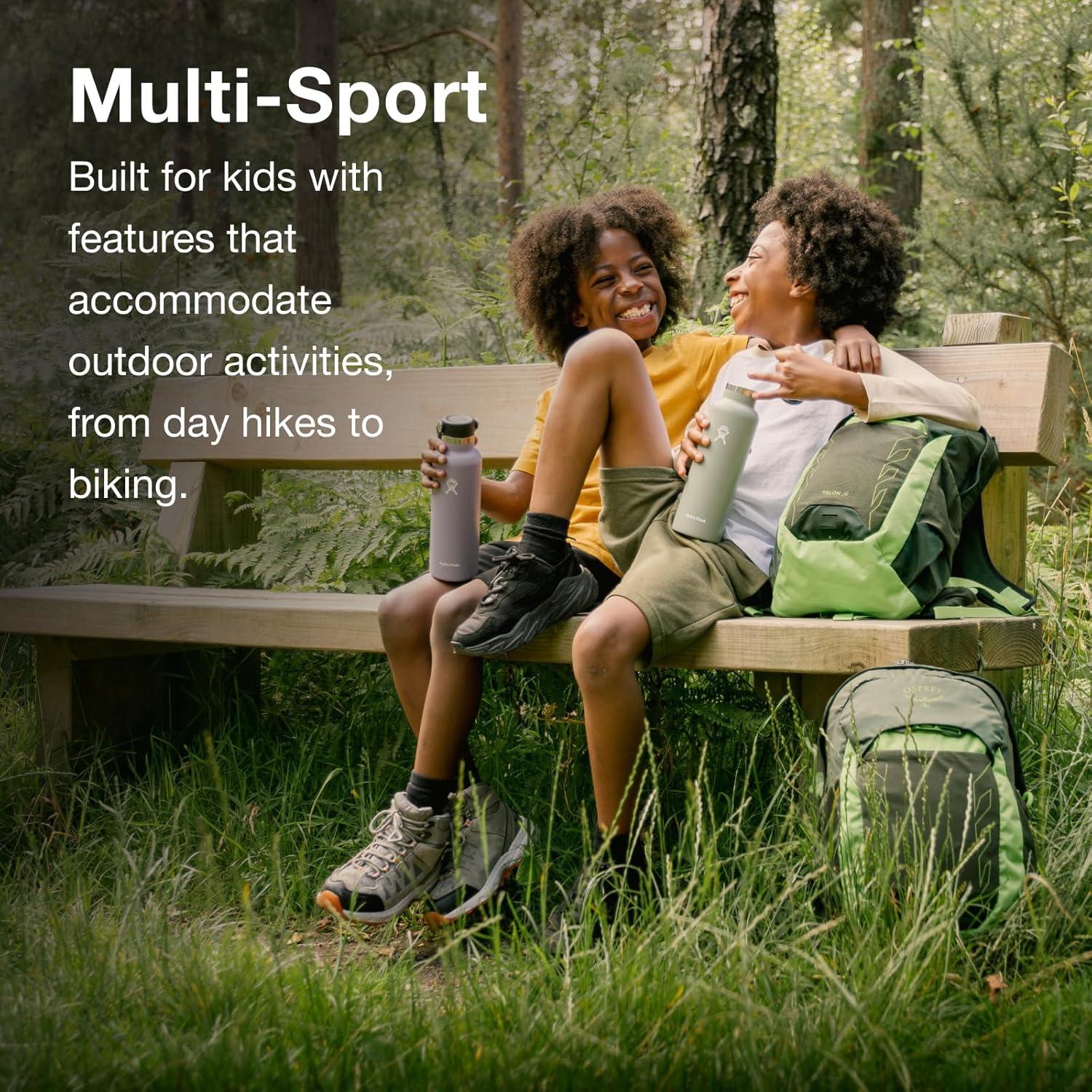 imageOsprey Talon Jr Boys Lightweight Hiking Backpack Kids Adventure Backpack for Travel ampamp Camping Green CanopyGreen Canopy