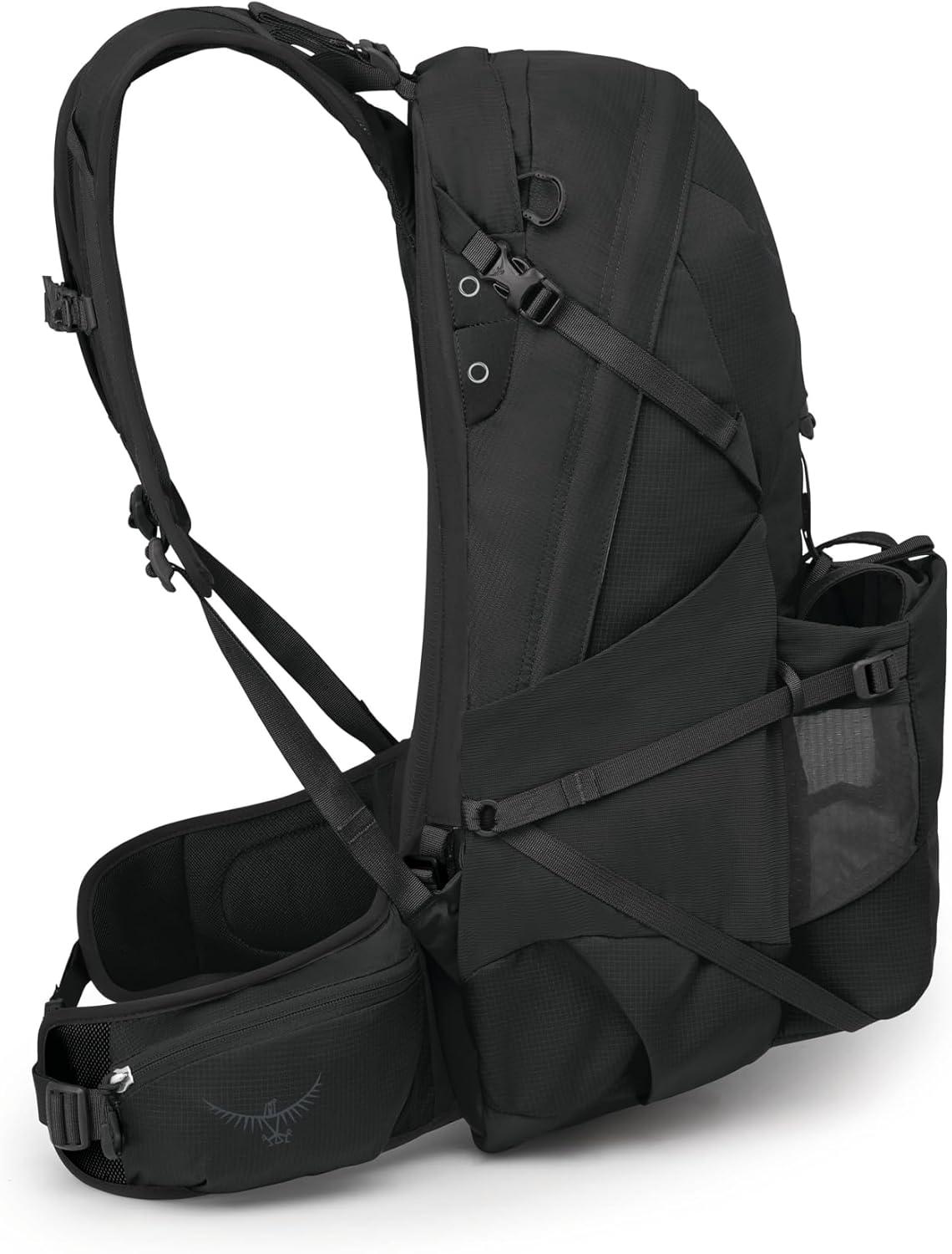 imageOsprey Talon Oxygen Lightweight Hiking Backpack Portable Mobile Oxygen Travel Support BlackCoal GreyBlackCoal Grey