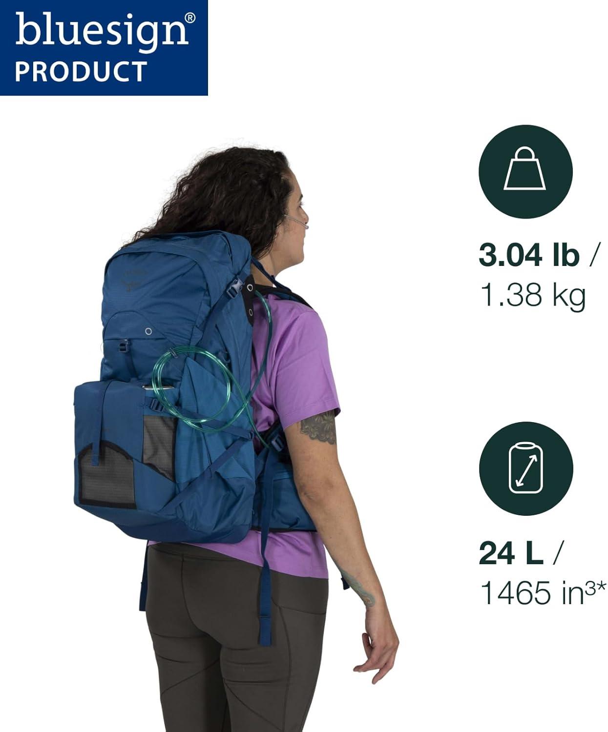 imageOsprey Talon Oxygen Lightweight Hiking Backpack Portable Mobile Oxygen Travel Support BlackCoal GreyBlackCoal Grey