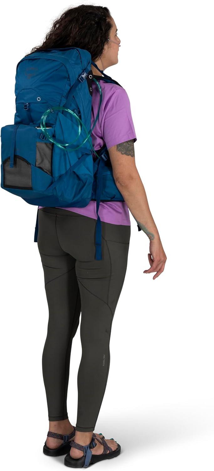 imageOsprey Talon Oxygen Lightweight Hiking Backpack Portable Mobile Oxygen Travel Support BlackCoal GreyScoria BlueNight Shift