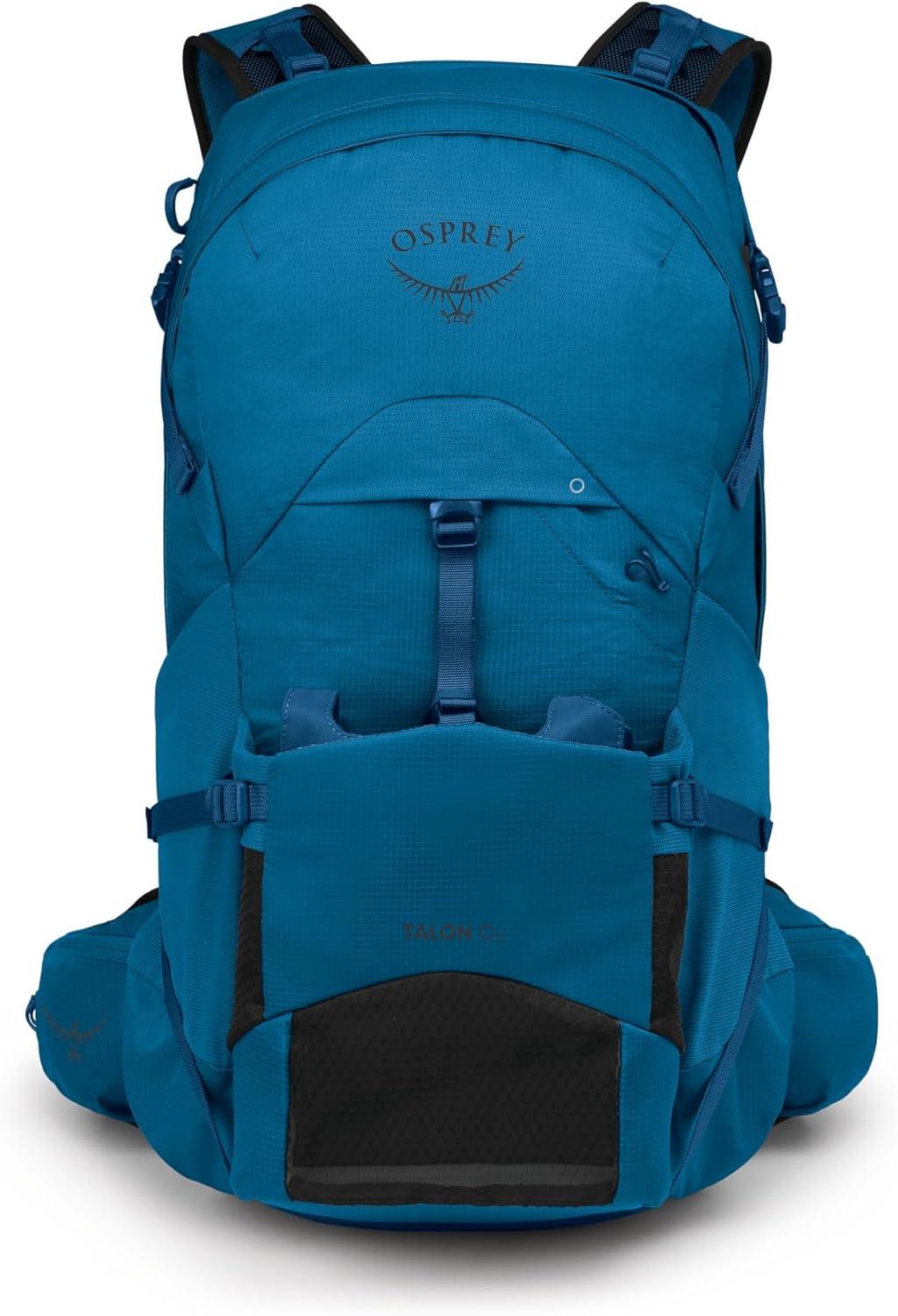 imageOsprey Talon Oxygen Lightweight Hiking Backpack Portable Mobile Oxygen Travel Support BlackCoal GreyScoria BlueNight Shift