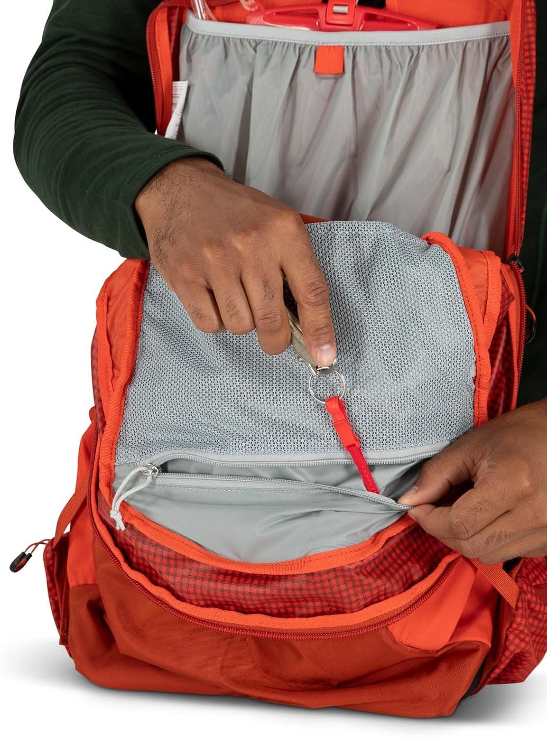 imageOsprey Talon Pro 20L Mens Hiking Backpack with Hipbelt Silver LiningSilver Lining