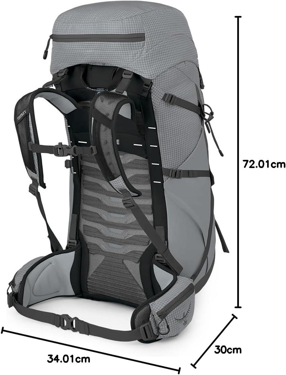 imageOsprey Talon Pro 40L Mens Hiking Backpack with Hipbelt Mars Orange LXLSilver Lining