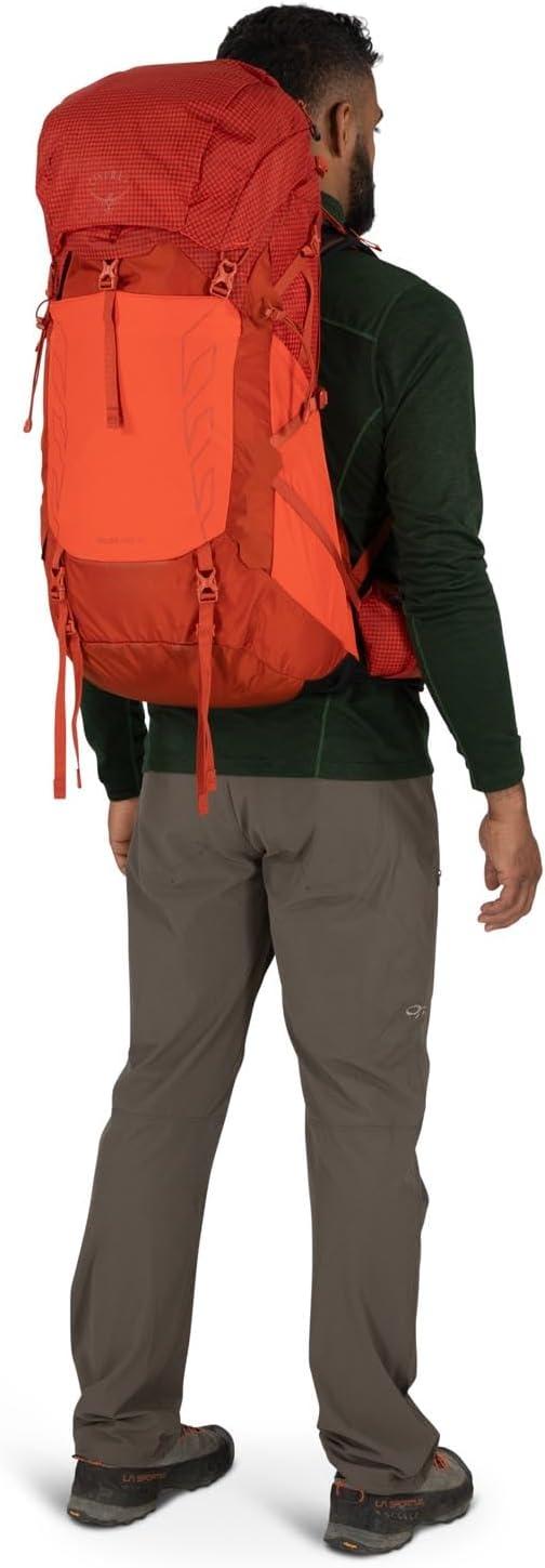 imageOsprey Talon Pro 40L Mens Hiking Backpack with Hipbelt Mars Orange LXLSilver Lining