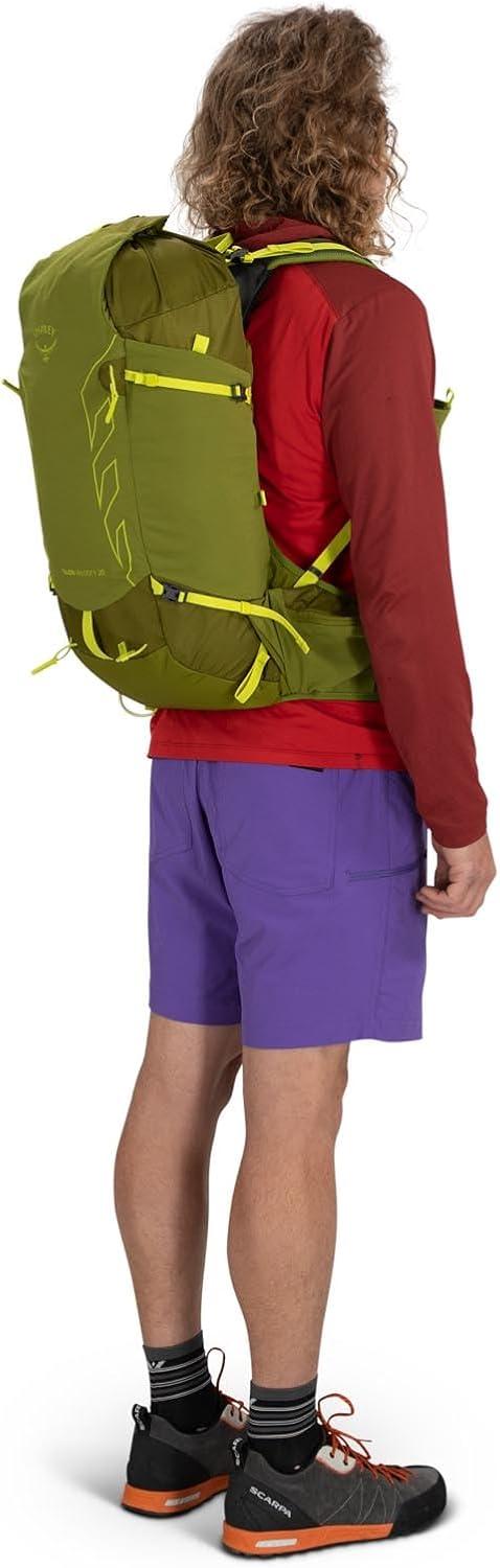 imageOsprey Talon Velocity 20L Mens Hiking Backpack Dark CharcoalTumbleweed LXLDark CharcoalTumbleweed Yellow