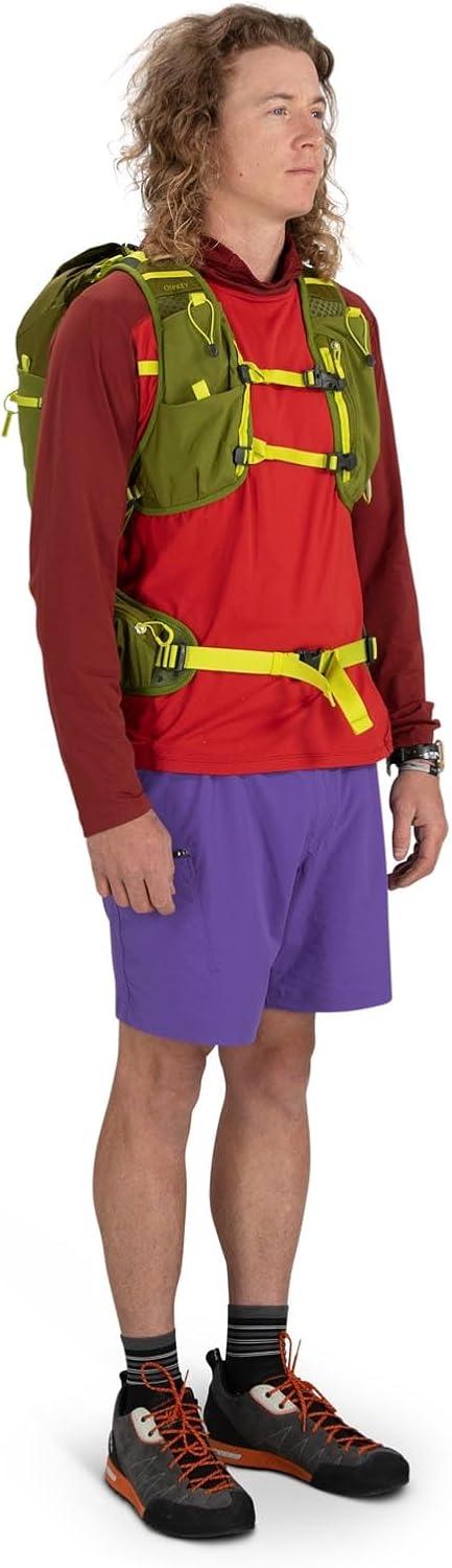 imageOsprey Talon Velocity 20L Mens Hiking Backpack Dark CharcoalTumbleweed LXLDark CharcoalTumbleweed Yellow