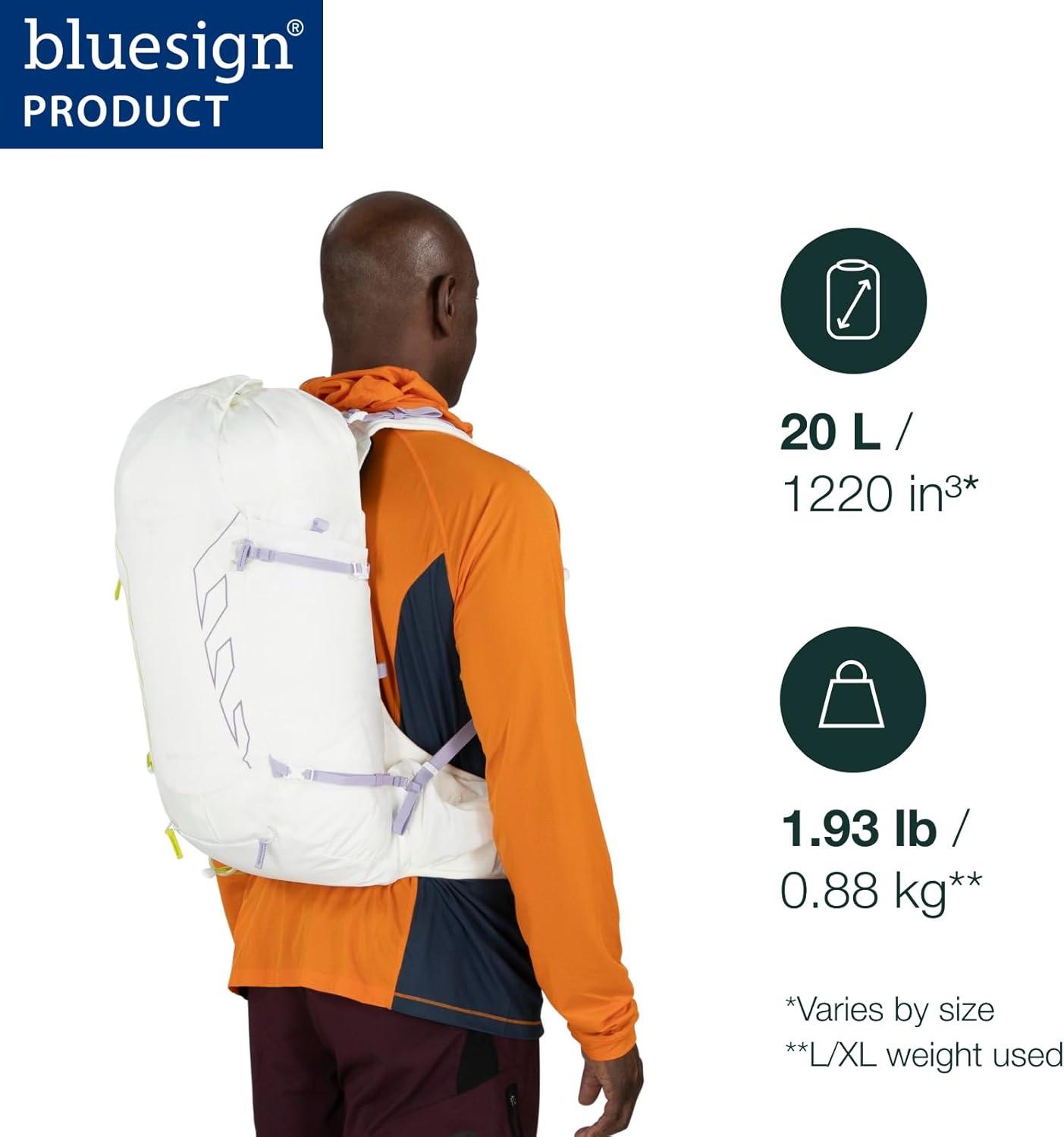 imageOsprey Talon Velocity 20L Mens Hiking Backpack Dark CharcoalTumbleweed LXLDark CharcoalTumbleweed Yellow