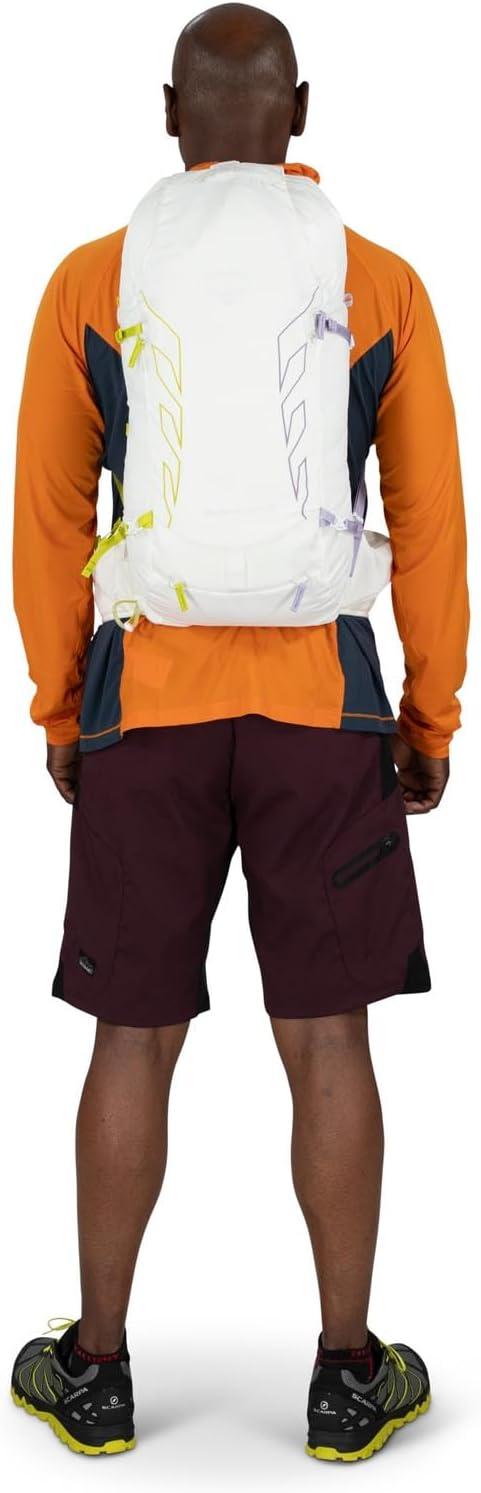 imageOsprey Talon Velocity 20L Mens Hiking Backpack Dark CharcoalTumbleweed LXLWhite