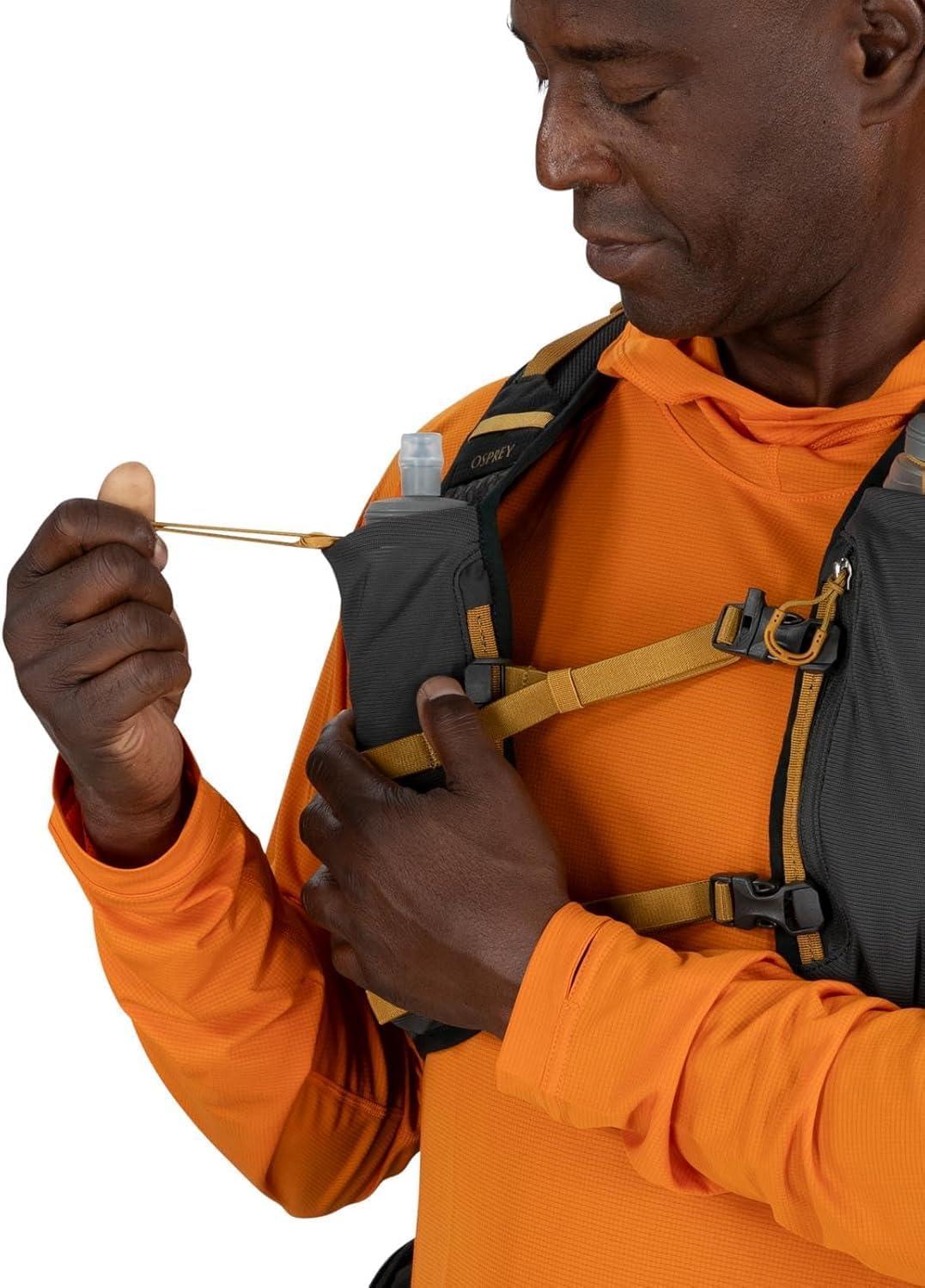 imageOsprey Talon Velocity 30L Mens Hiking Backpack Dark CharcoalTumbleweed LXLDark CharcoalTumbleweed Yellow