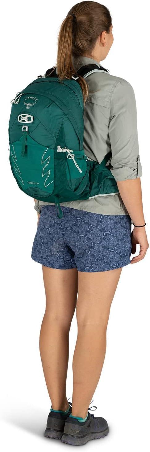 imageOsprey Tempest 20L Womens Hiking Backpack with Hipbelt Violac Purple WMLJasper Green