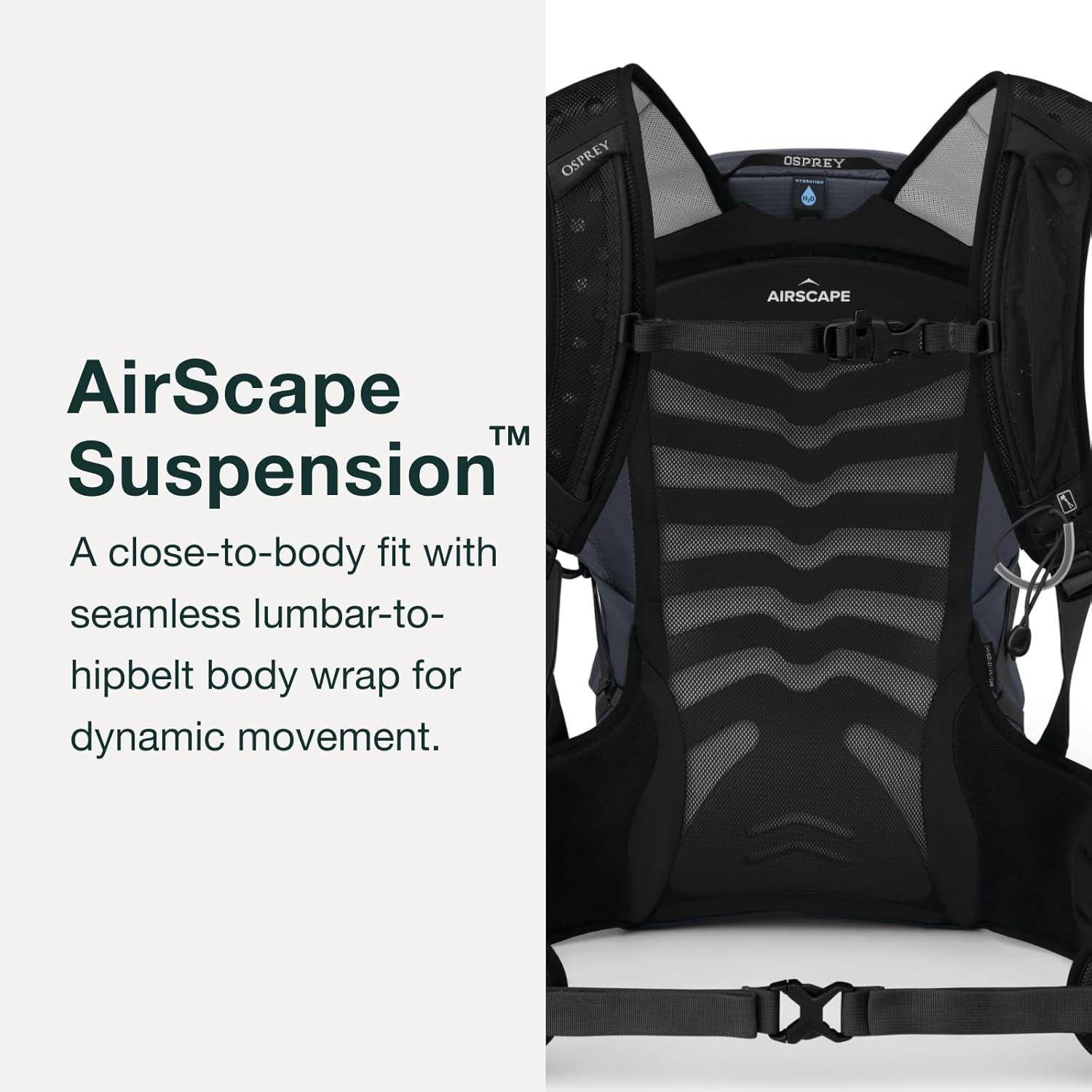 imageOsprey Tempest 20L Womens Hiking Backpack with Hipbelt Violac Purple WMLKakio Pink