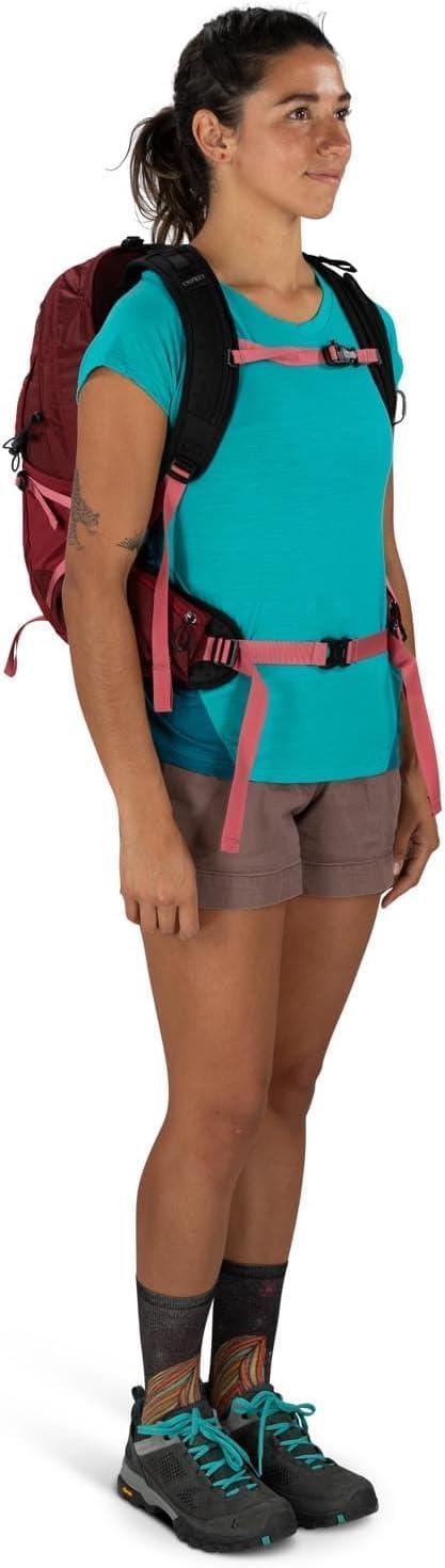 imageOsprey Tempest 20L Womens Hiking Backpack with Hipbelt Violac Purple WMLKakio Pink