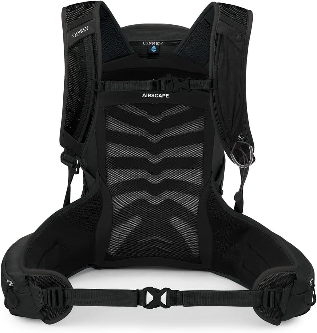 imageOsprey Tempest 20L Womens Hiking Backpack with Hipbelt Violac Purple WMLStealth Black