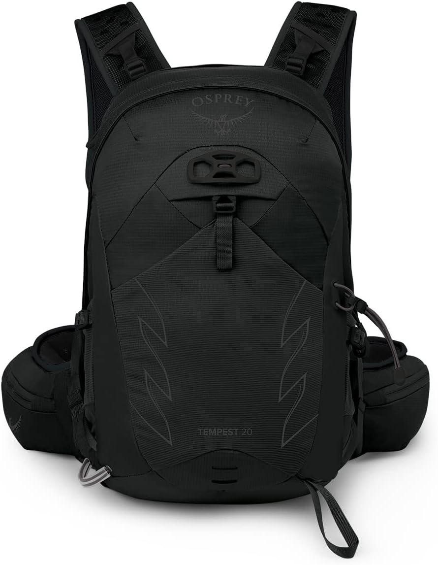 imageOsprey Tempest 20L Womens Hiking Backpack with Hipbelt Violac Purple WMLStealth Black