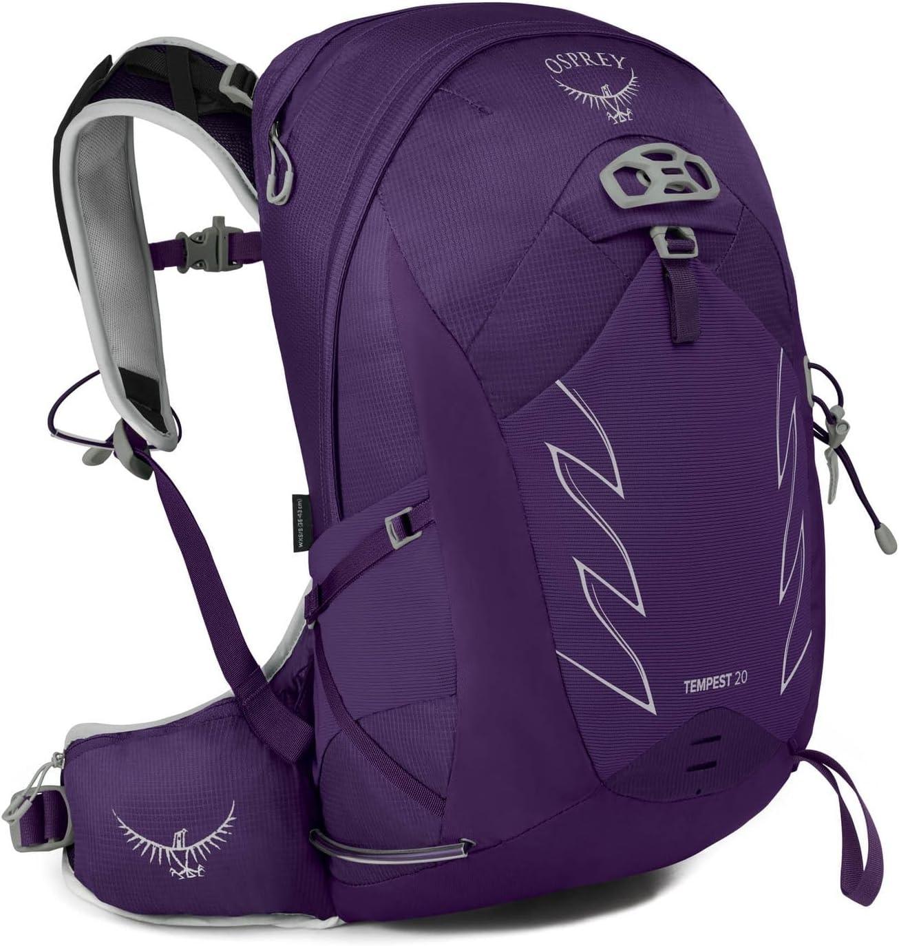 imageOsprey Tempest 20L Womens Hiking Backpack with Hipbelt Violac Purple WMLViolac Purple
