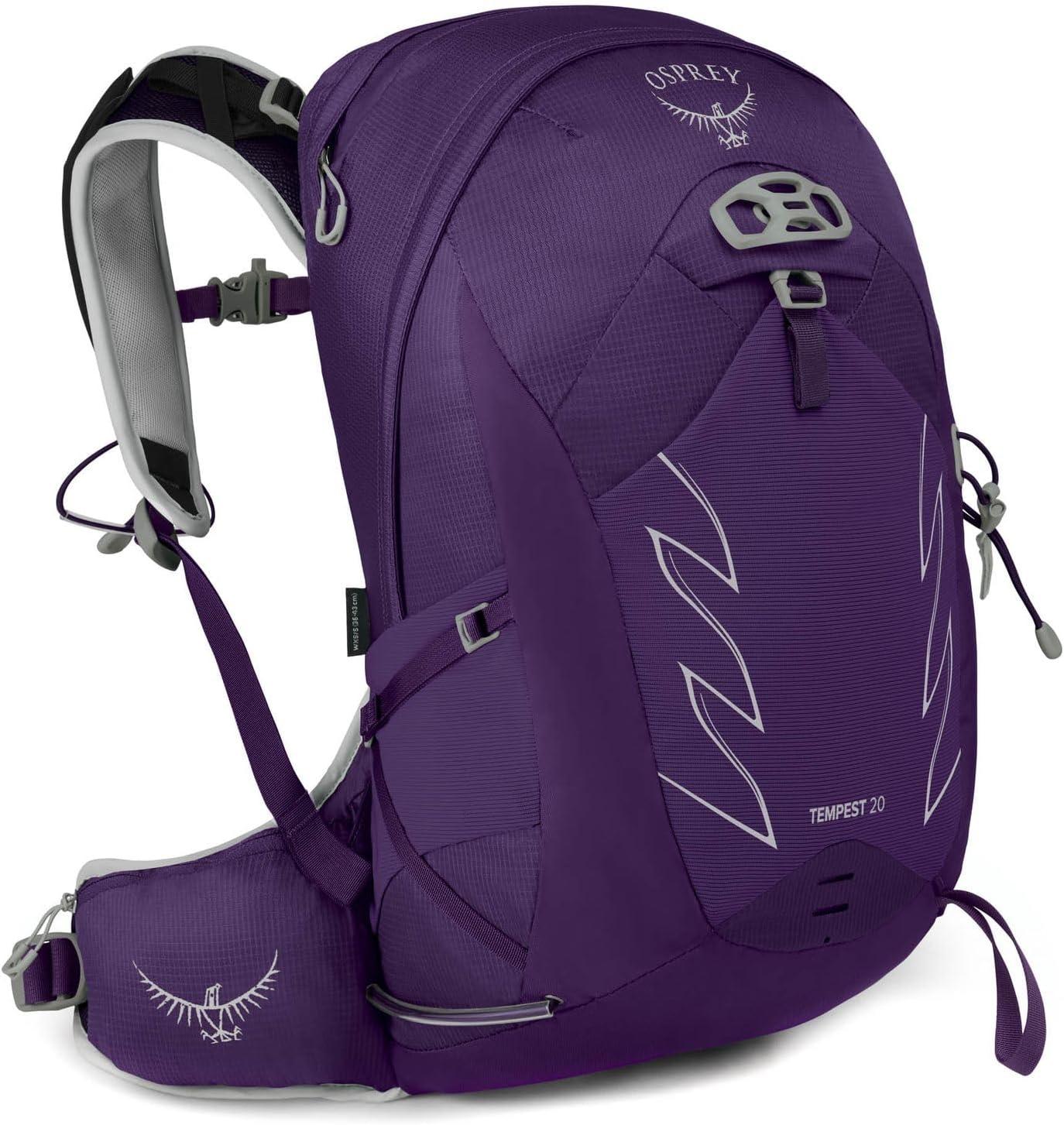 imageOsprey Tempest 20L Womens Hiking Backpack with Hipbelt Violac Purple WMLViolac Purple