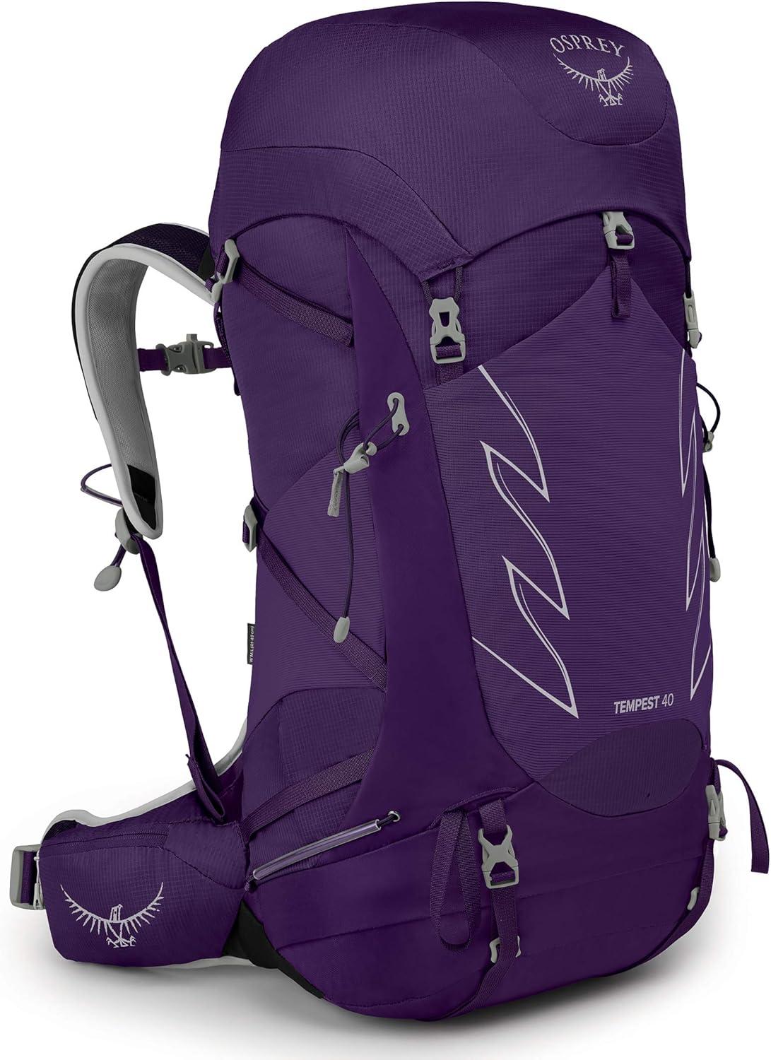 imageOsprey Tempest 40L Womens Hiking Backpack with Hipbelt Violac Purple WMLViolac Purple