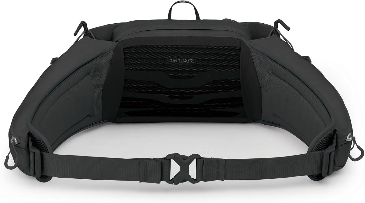 imageOsprey Tempest 6L Womens Lumbar Hiking Waist Pack Fanny Pack with Water Bottle HoldersBlackCoal Grey