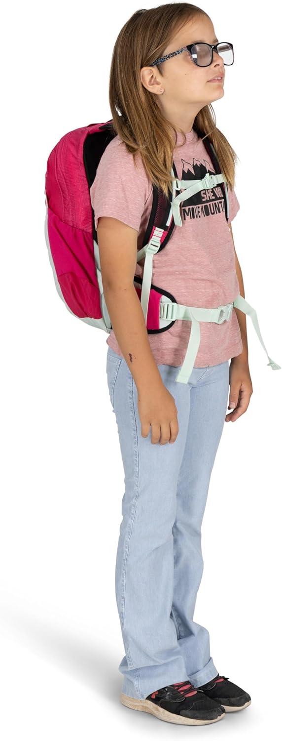 imageOsprey Tempest Jr Girls Lightweight Hiking Backpack Kids Adventure Backpack for Travel ampamp Camping TidalSeafoamTidalSeafoam