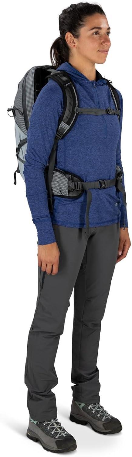 imageOsprey Tempest Pro 20L Womens Hiking Backpack with Hipbelt Silver LiningMars Orange