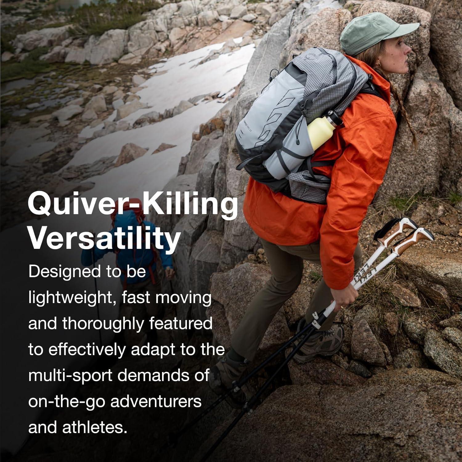 imageOsprey Tempest Pro 20L Womens Hiking Backpack with Hipbelt Silver LiningSilver Lining