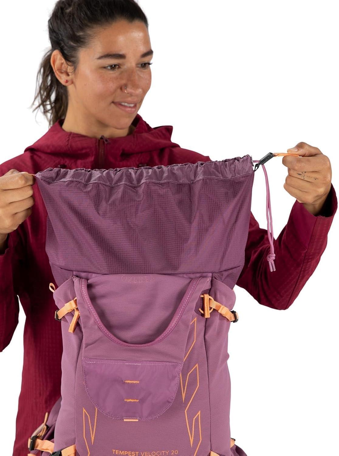 imageOsprey Tempest Velocity 20L Womens Hiking Backpack PashminaMelon WMLPashminaMelon