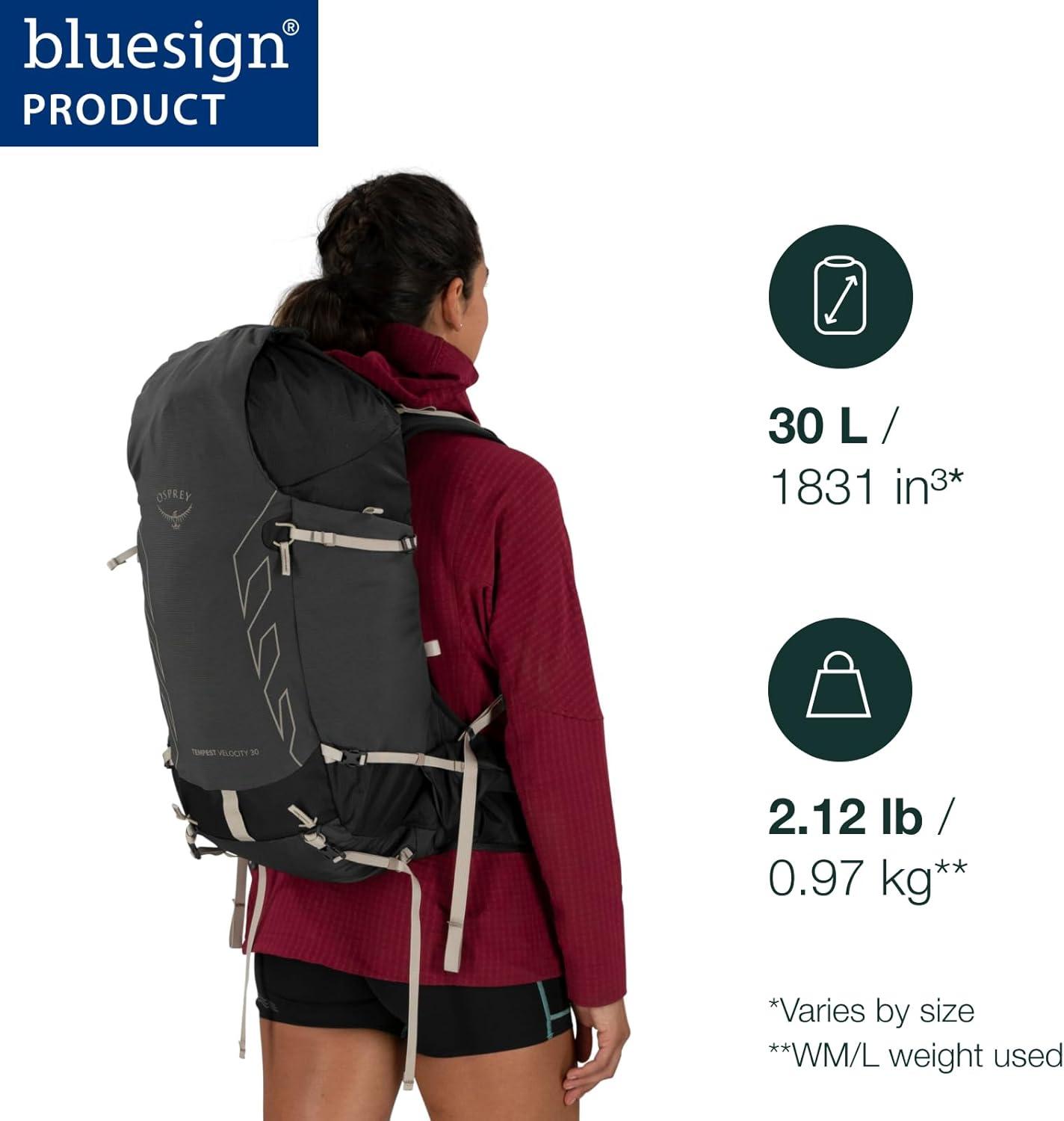 imageOsprey Tempest Velocity 30L Womens Hiking Backpack PashminaMelon WMLPashminaMelon