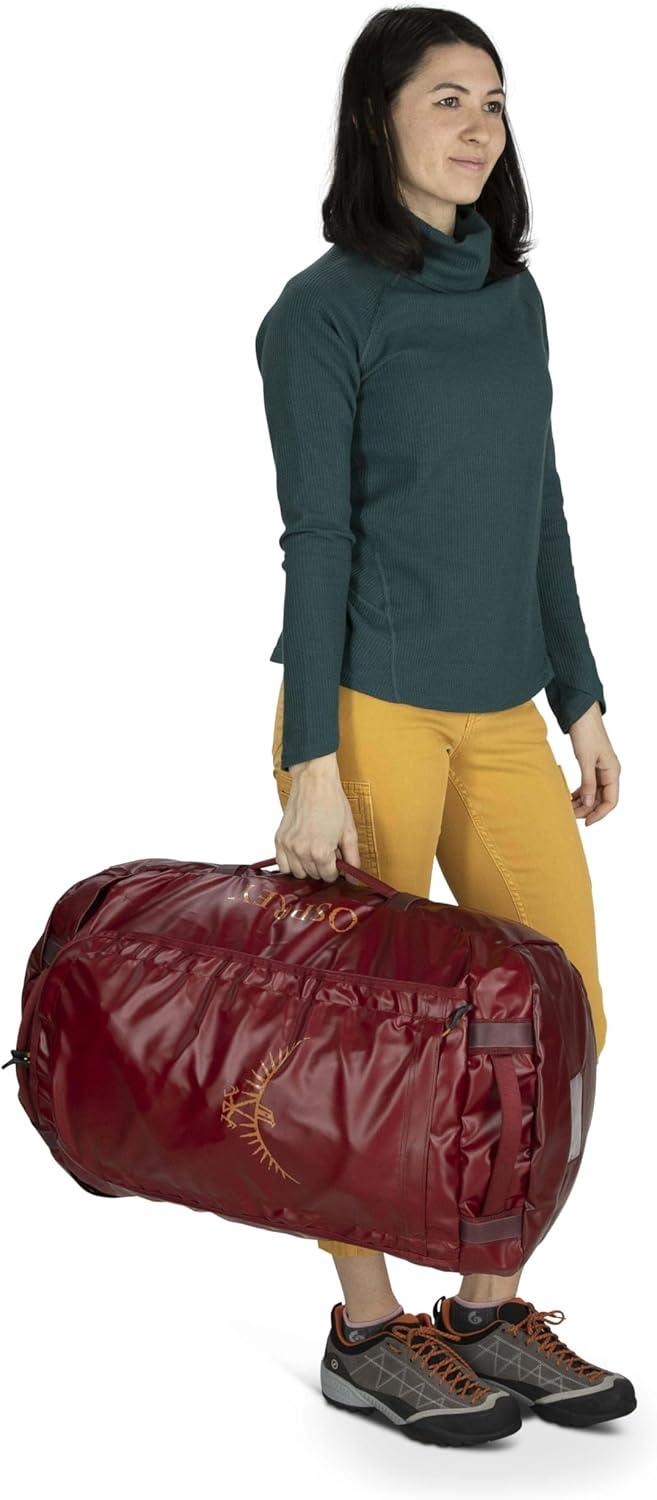 imageOsprey Transporter 40L Travel Duffel Bag BlackRed Mountain