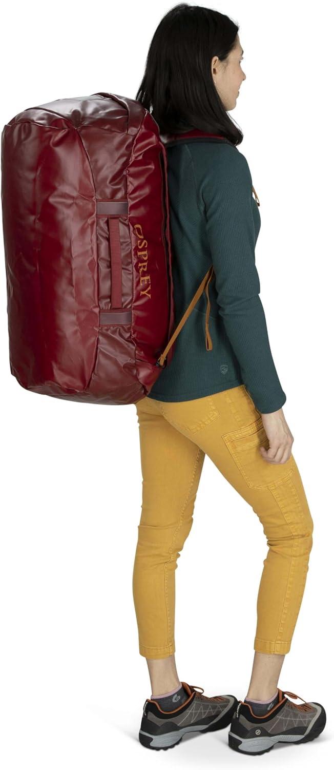 imageOsprey Transporter 40L Travel Duffel Bag BlackRed Mountain