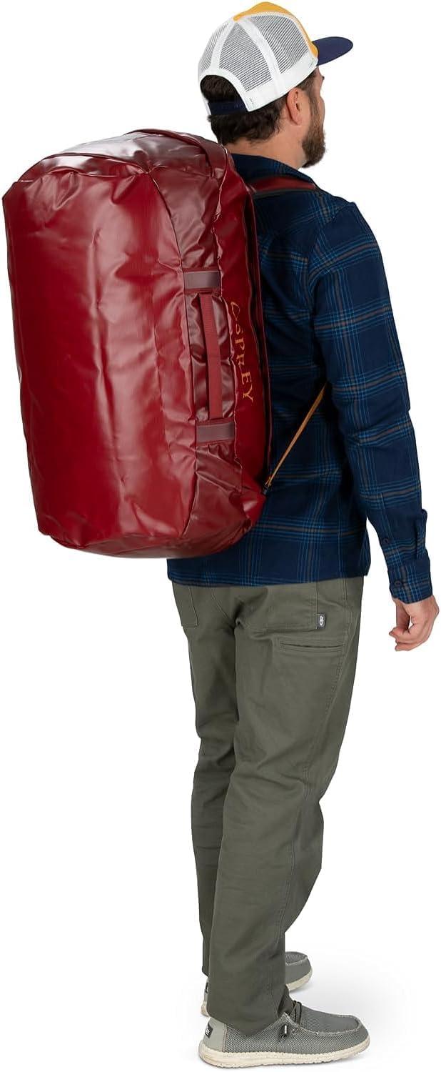 imageOsprey Transporter 40L Travel Duffel Bag BlackRed Mountain