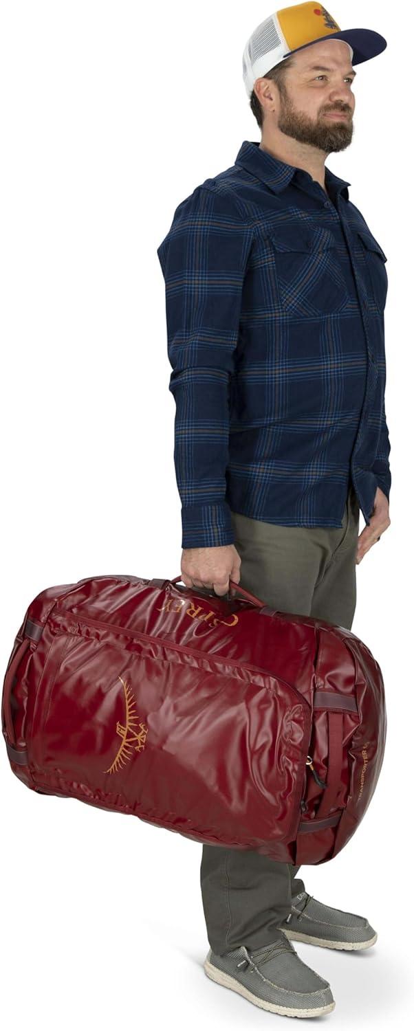 imageOsprey Transporter 40L Travel Duffel Bag BlackRed Mountain