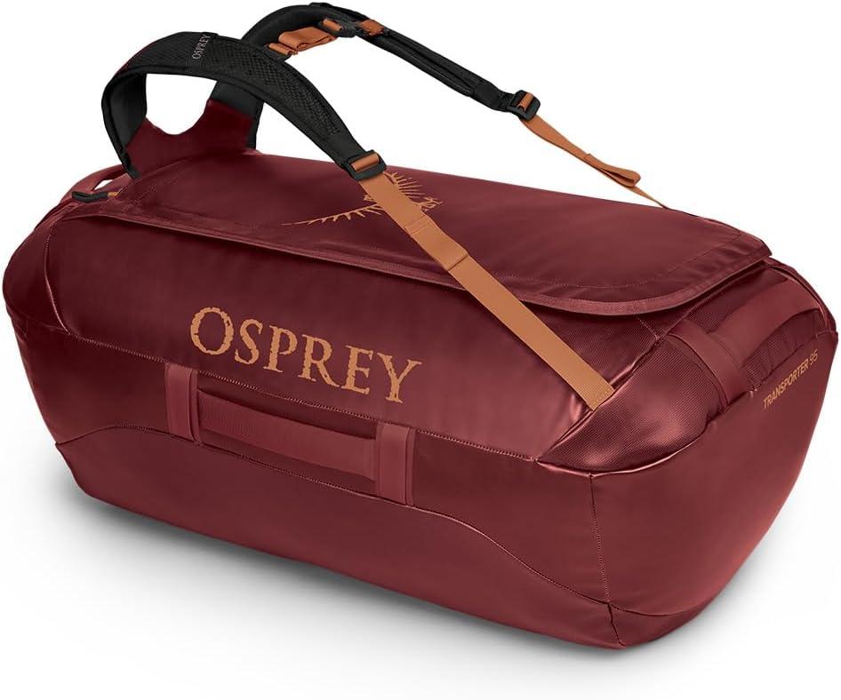 imageOsprey Transporter 40L Travel Duffel Bag BlackRed Mountain
