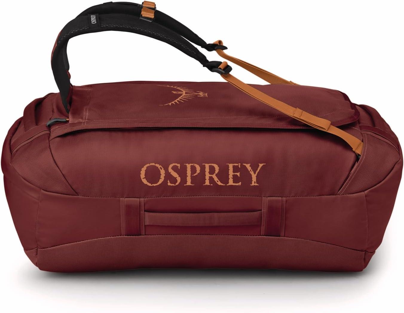 imageOsprey Transporter 40L Travel Duffel Bag BlackRed Mountain