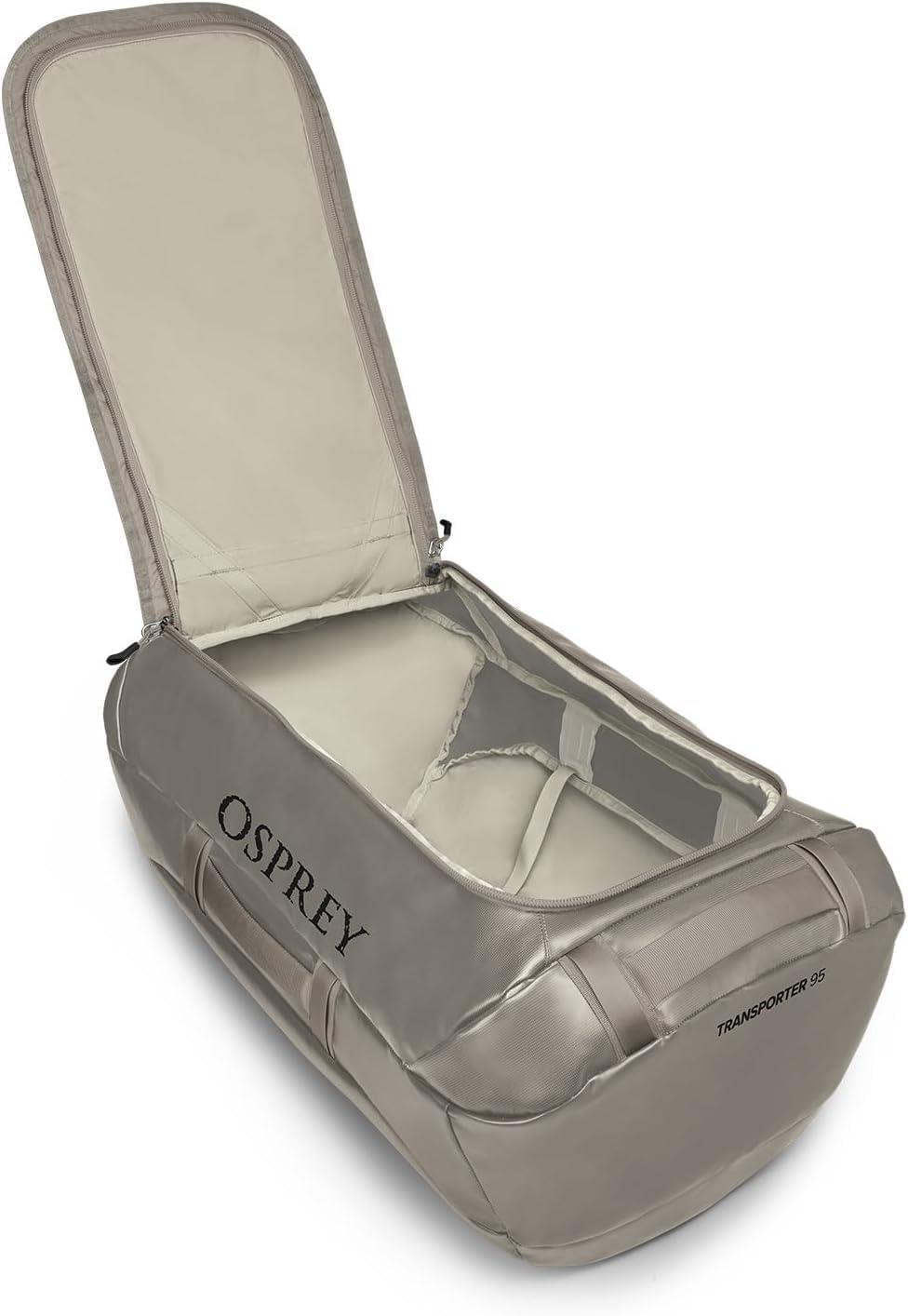 imageOsprey Transporter 40L Travel Duffel Bag BlackTan Concrete