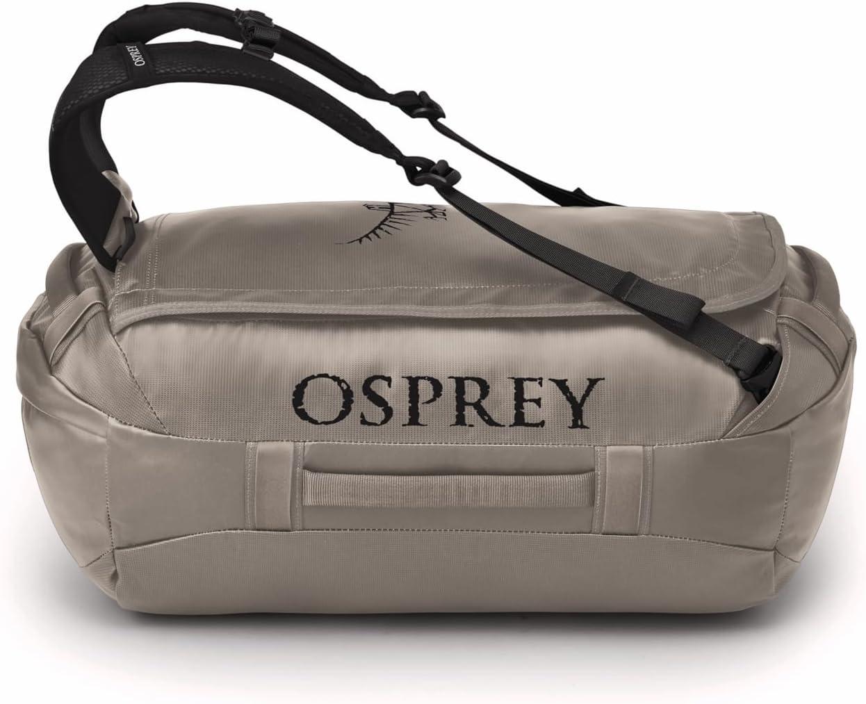 imageOsprey Transporter 40L Travel Duffel Bag BlackTan Concrete