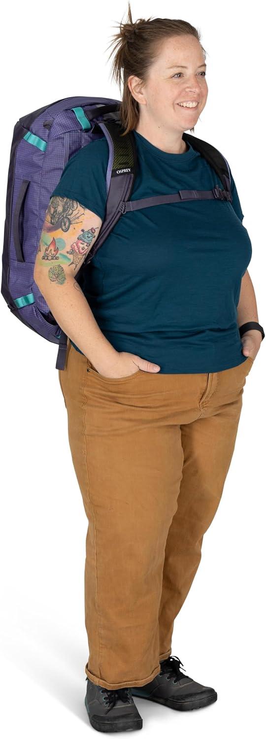 imageOsprey Transporter 40L Travel Duffel Bag BlackTan Concrete