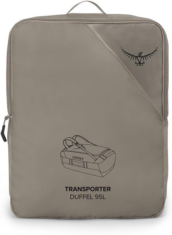 imageOsprey Transporter 40L Travel Duffel Bag BlackTan Concrete