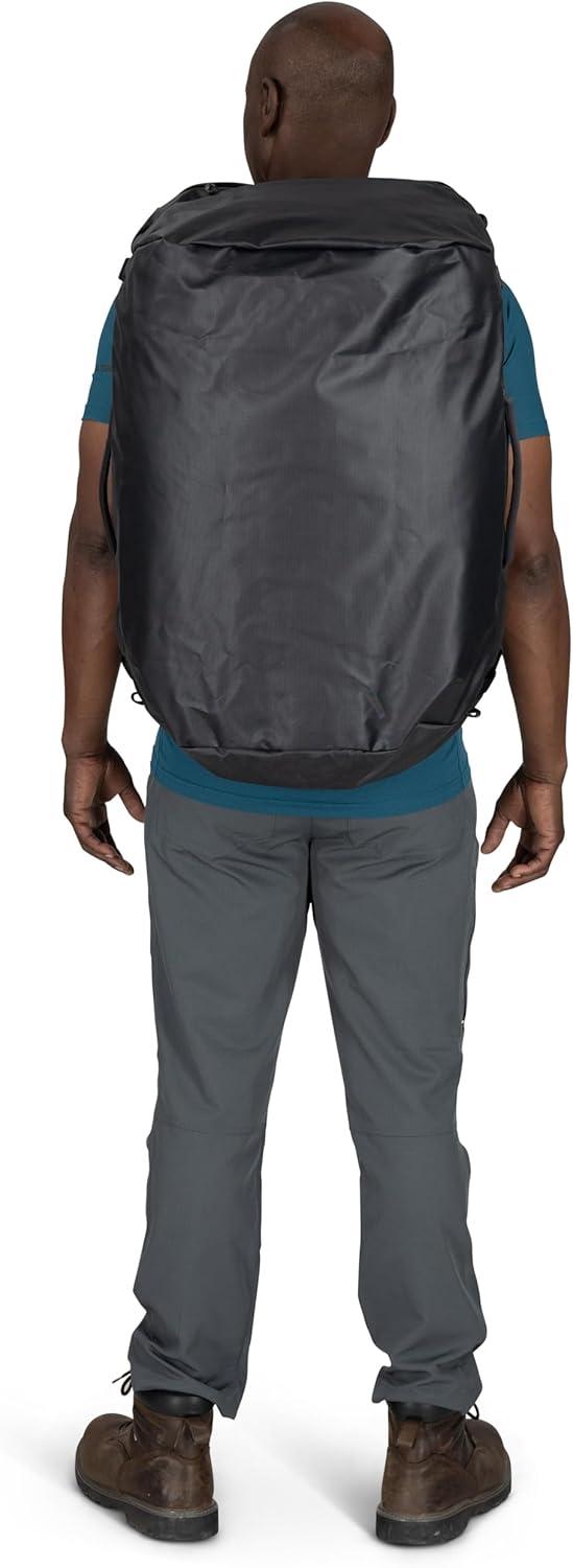 imageOsprey Transporter 40L Travel Duffel Bag BlackTan Concrete