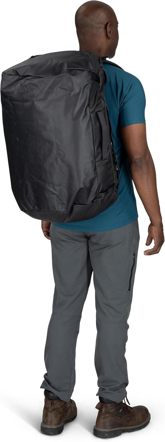 imageOsprey Transporter 40L Travel Duffel Bag BlackTan Concrete