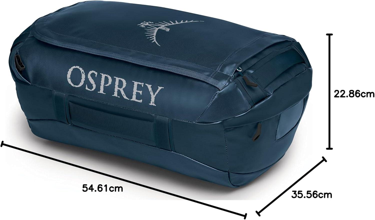 imageOsprey Transporter 40L Travel Duffel Bag BlackVenturi Blue