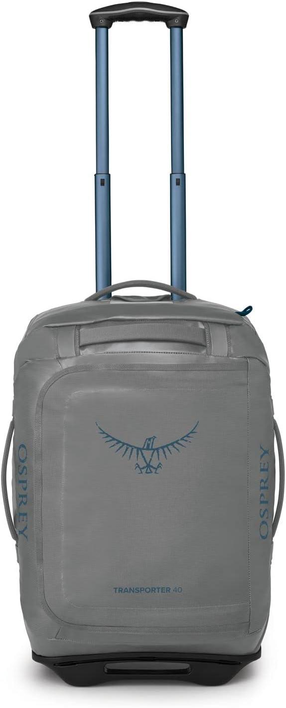 imageOsprey Transporter 40L Wheeled Travel Duffel Bag BlackSmoke Grey