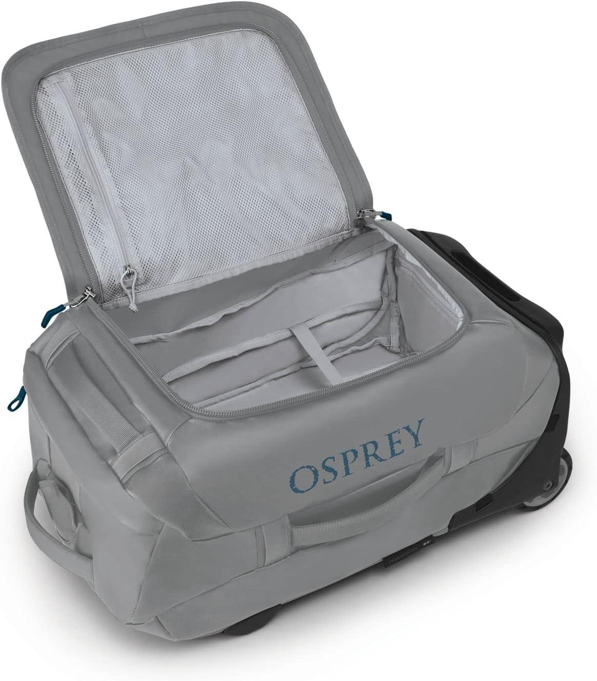 imageOsprey Transporter 40L Wheeled Travel Duffel Bag BlackSmoke Grey