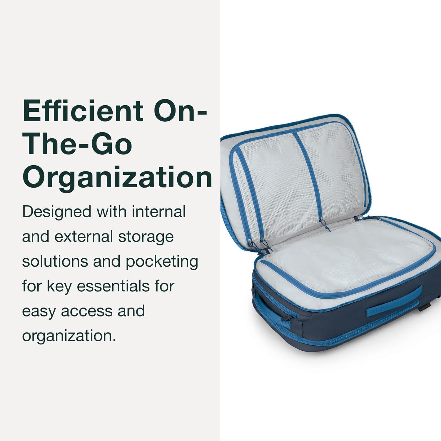 imageOsprey Transporter 44L Travel Pack Raven BlackRaven Black