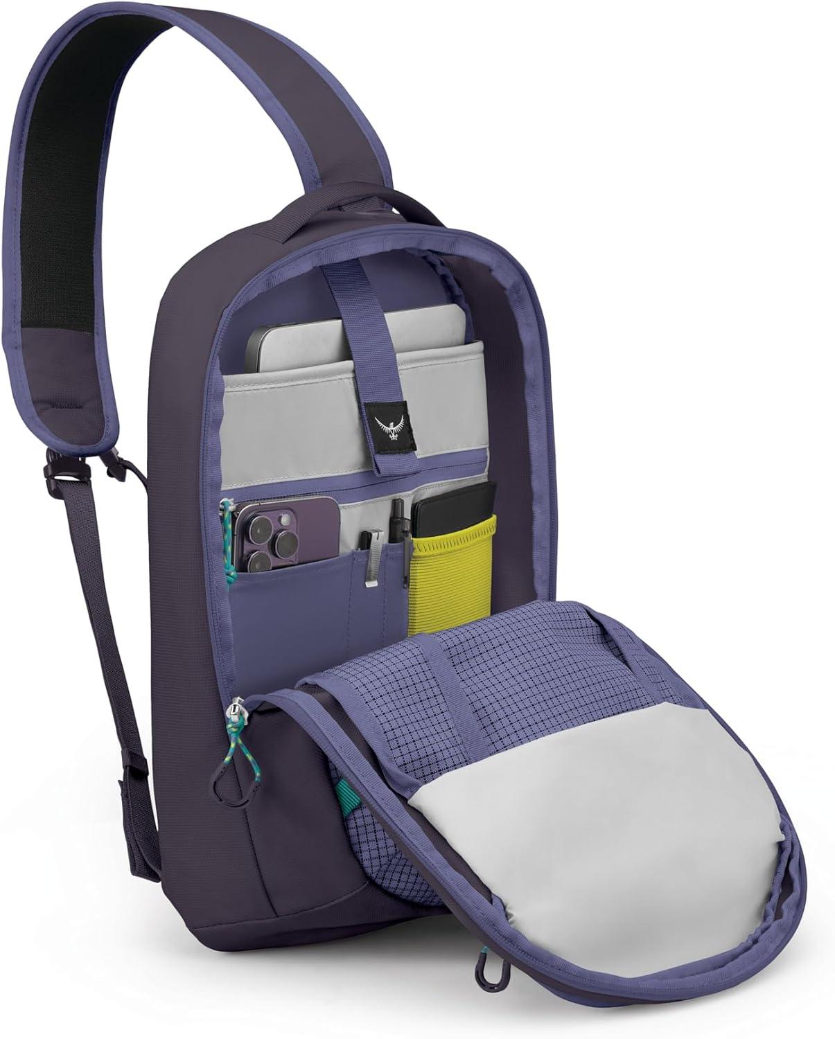 imageOsprey Transporter Crossbody Shoulder Sling Pine LeafEuphoria PurplePurple Ink