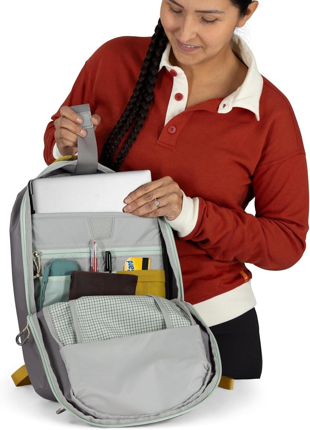 imageOsprey Transporter Crossbody Shoulder Sling Pine LeafRaven Black