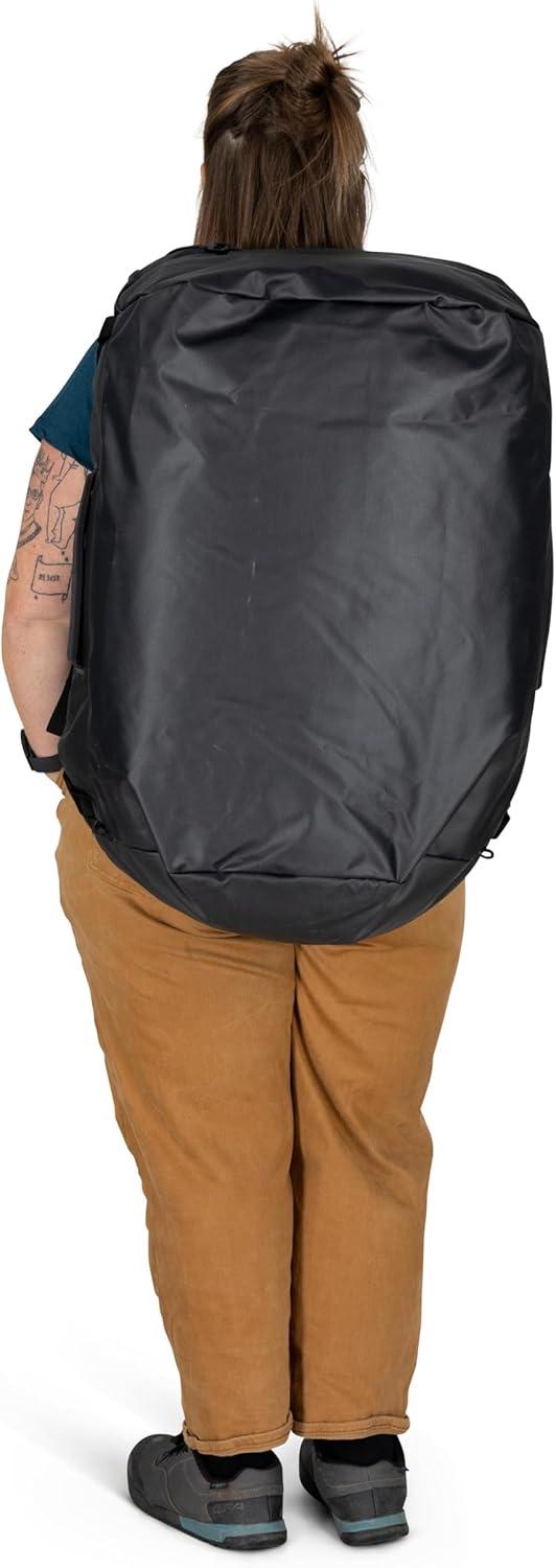 imageOsprey Transporter Lightweight Travel Duffel Bag Extra Large Water Resistant Durable Gear Bag for Men and WomenPine LeafEarl Grey