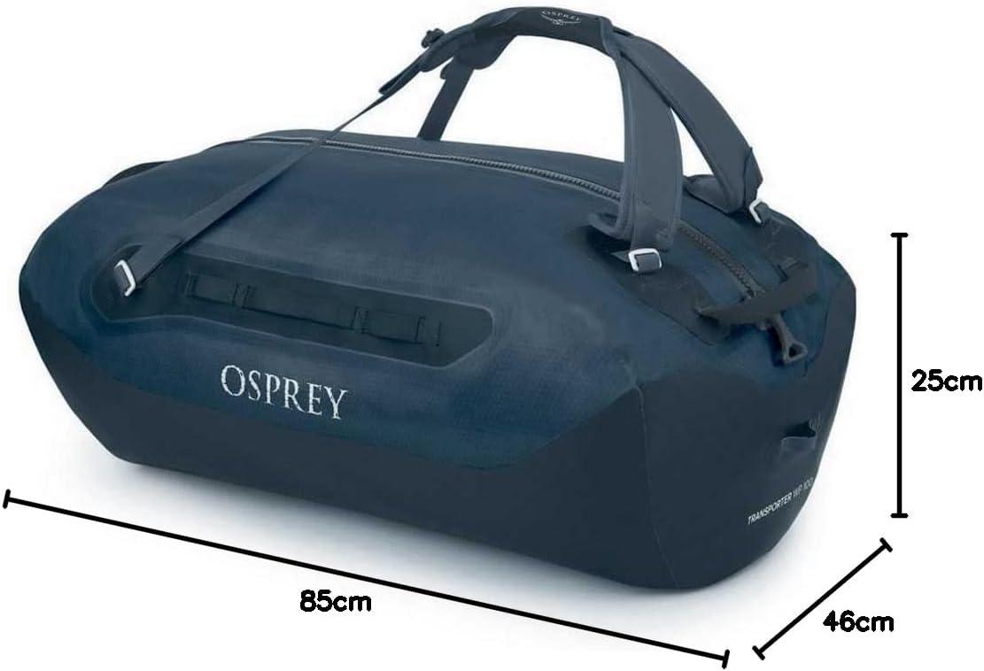 imageOsprey Transporter Waterproof 100L Duffel Bag Tunnel Vision GreyTunnel Vision Grey