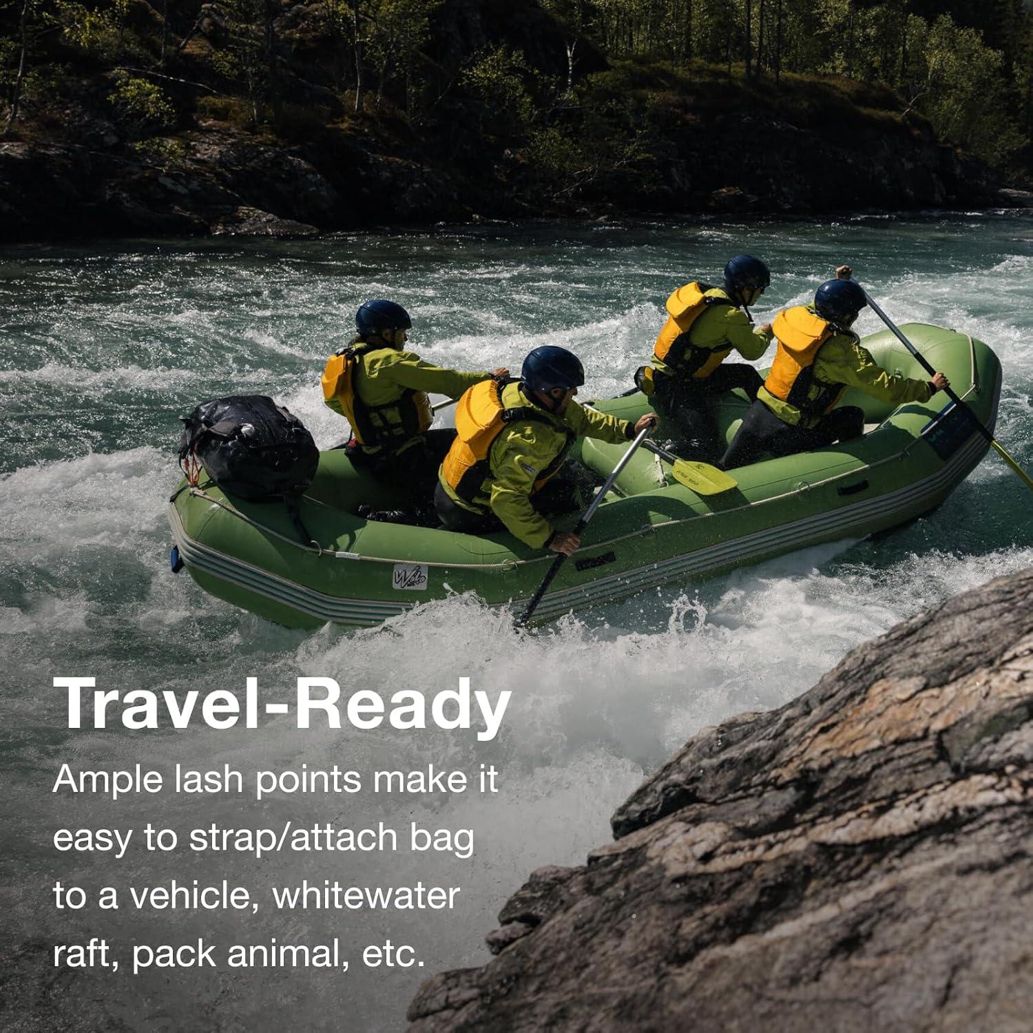 imageOsprey Transporter Waterproof 100L Duffel Bag Tunnel Vision GreyTunnel Vision Grey