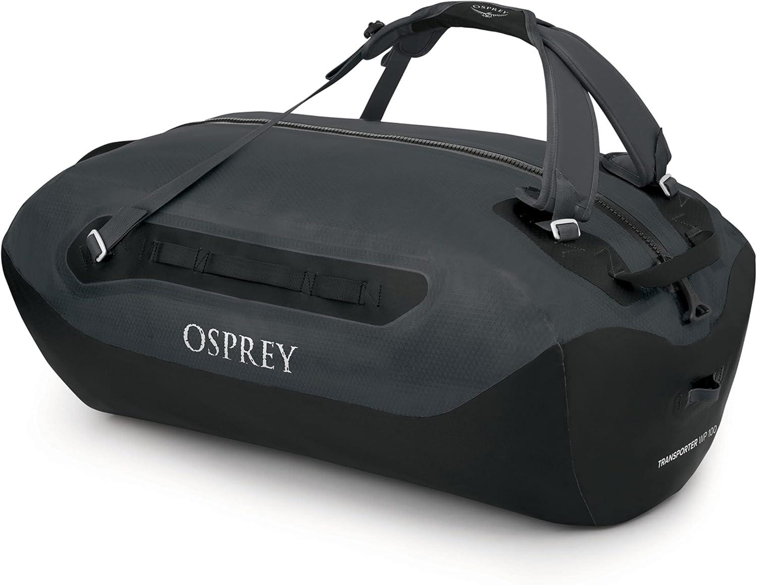 imageOsprey Transporter Waterproof 100L Duffel Bag Tunnel Vision GreyTunnel Vision Grey