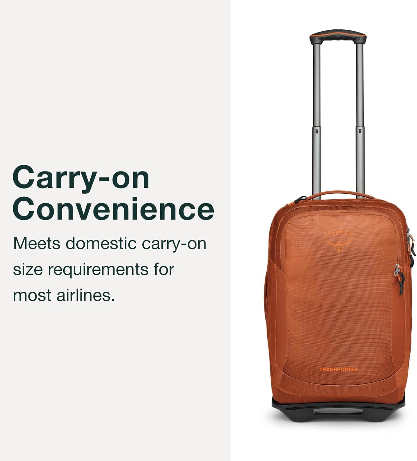 imageOsprey Transporter Wheeled 38l Carryon LuggageBlack